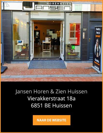 Jansen Horen & Zien - Kies vestiging Huissen